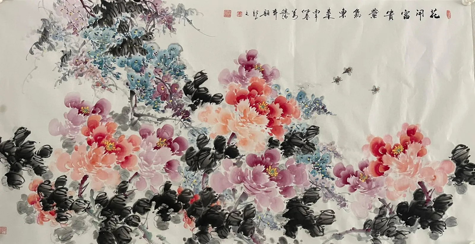 春暉牡丹圖