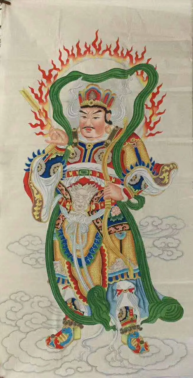 踏雲護法圖