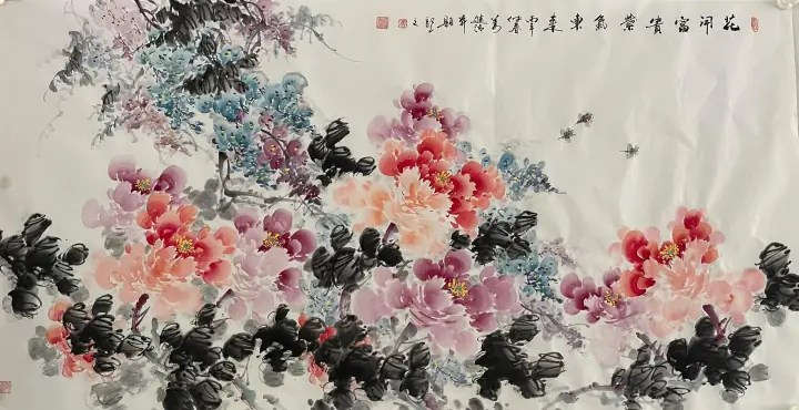 春暉牡丹圖