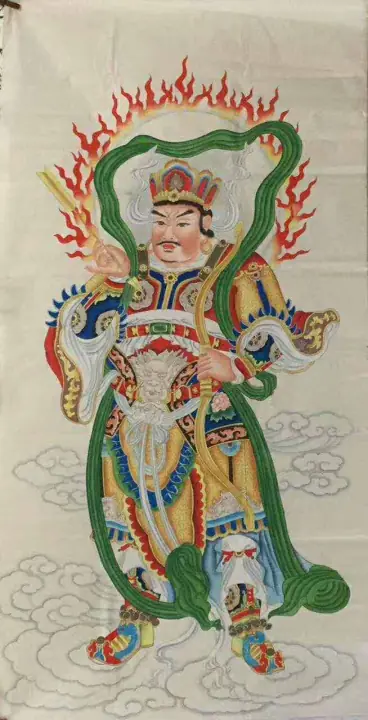 踏雲護法圖