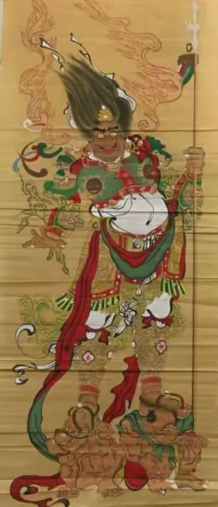 威武護法圖