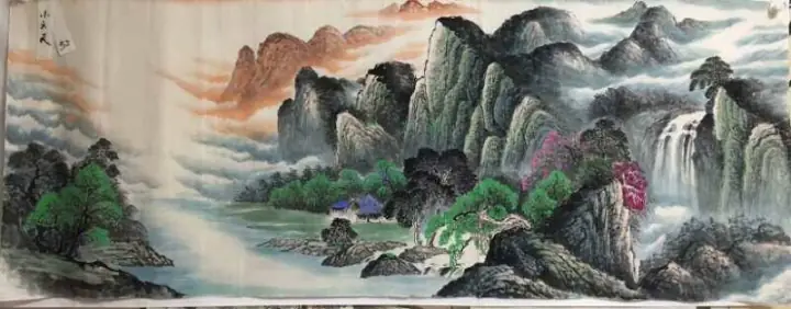 雲山流水圖